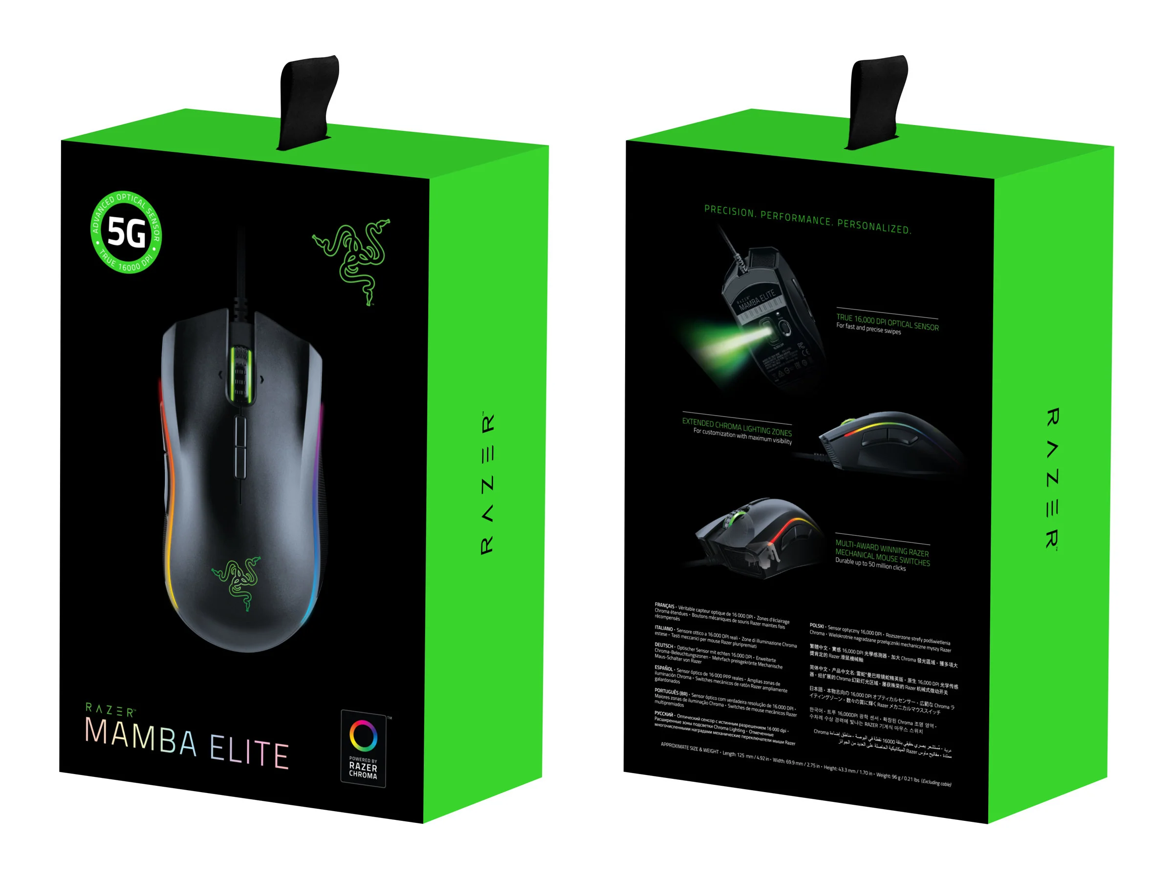 Razer Mamba Elite– Schwarz