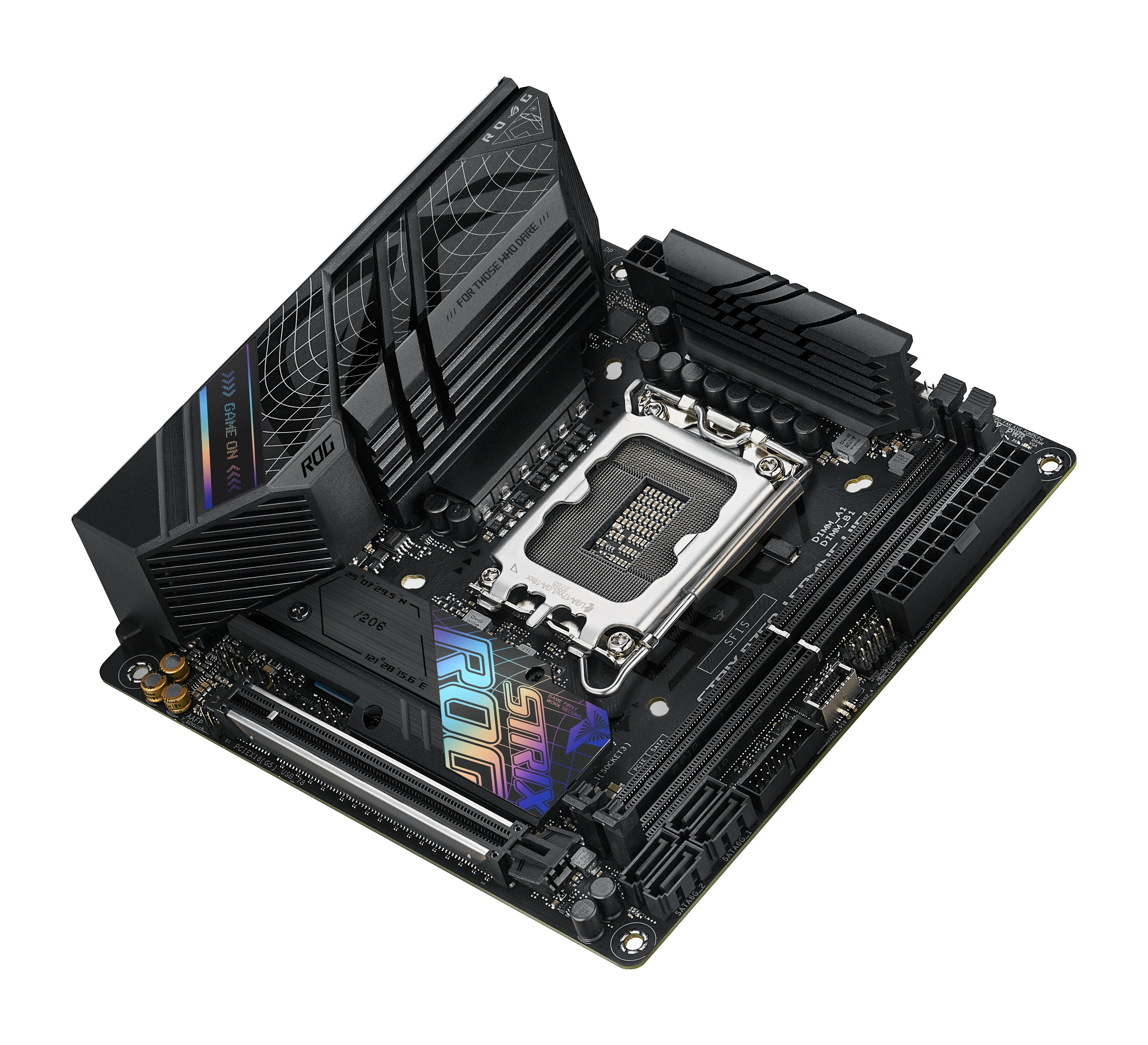 ASUS ROG STRIX B760-I GAMING WIFI (mITX. B760. LGA 1700. DDR5) - Bundkort
