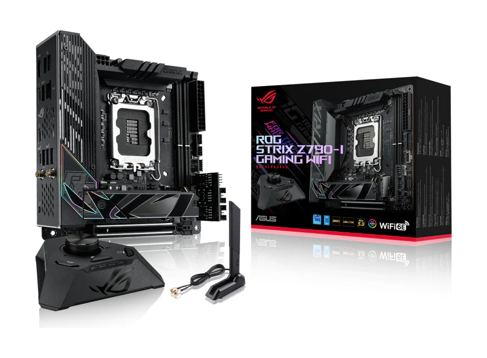 ASUS ROG STRIX Z790-I GAMING WIFI (mITX. Z790. LGA 1700. DDR5)