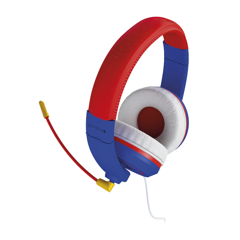 Gioteck XH-100S Kablet´Stereo Headset (Blå/Rød)