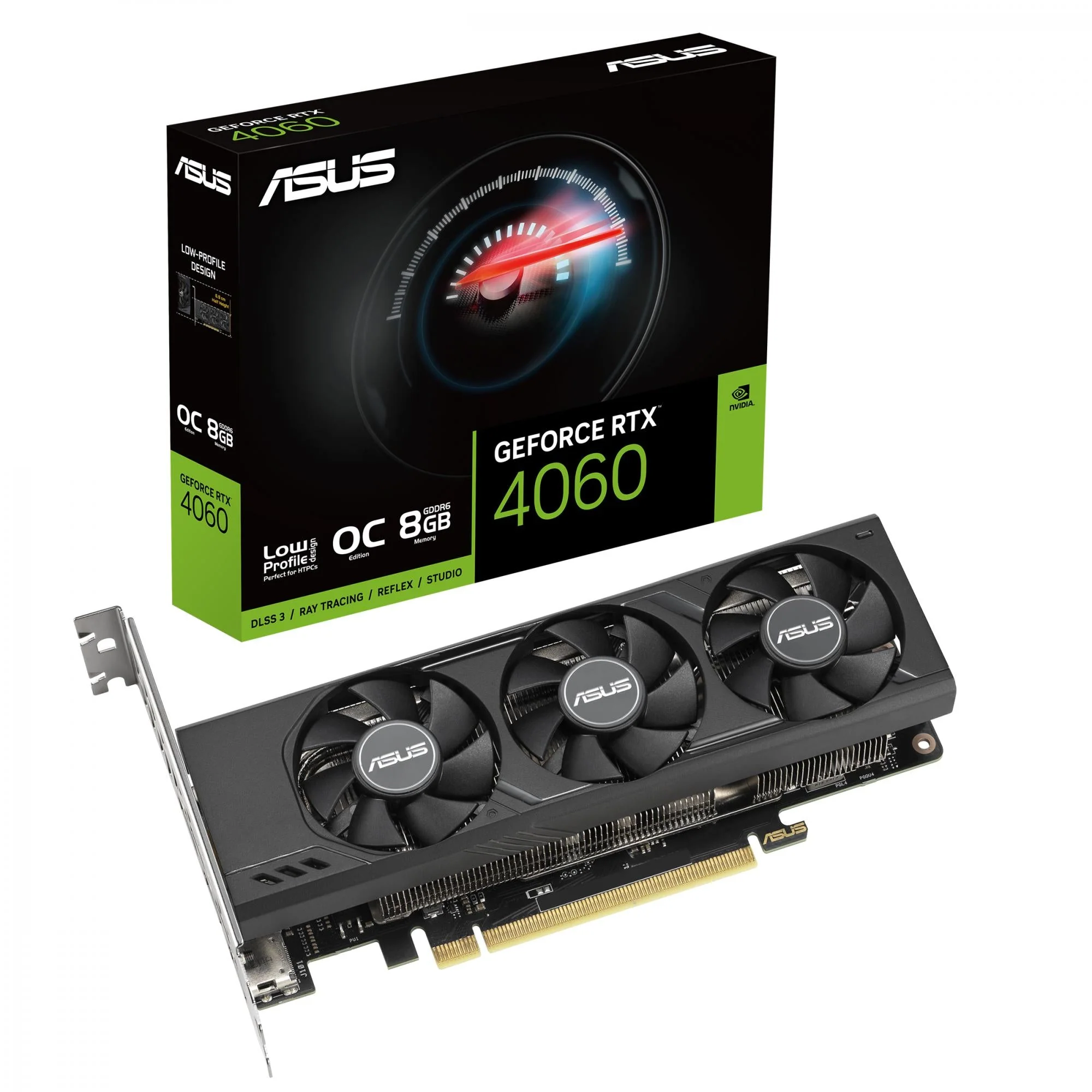 ASUS GeForce RTX 4060 8GB GDDR6 DUAL OC Low Profile