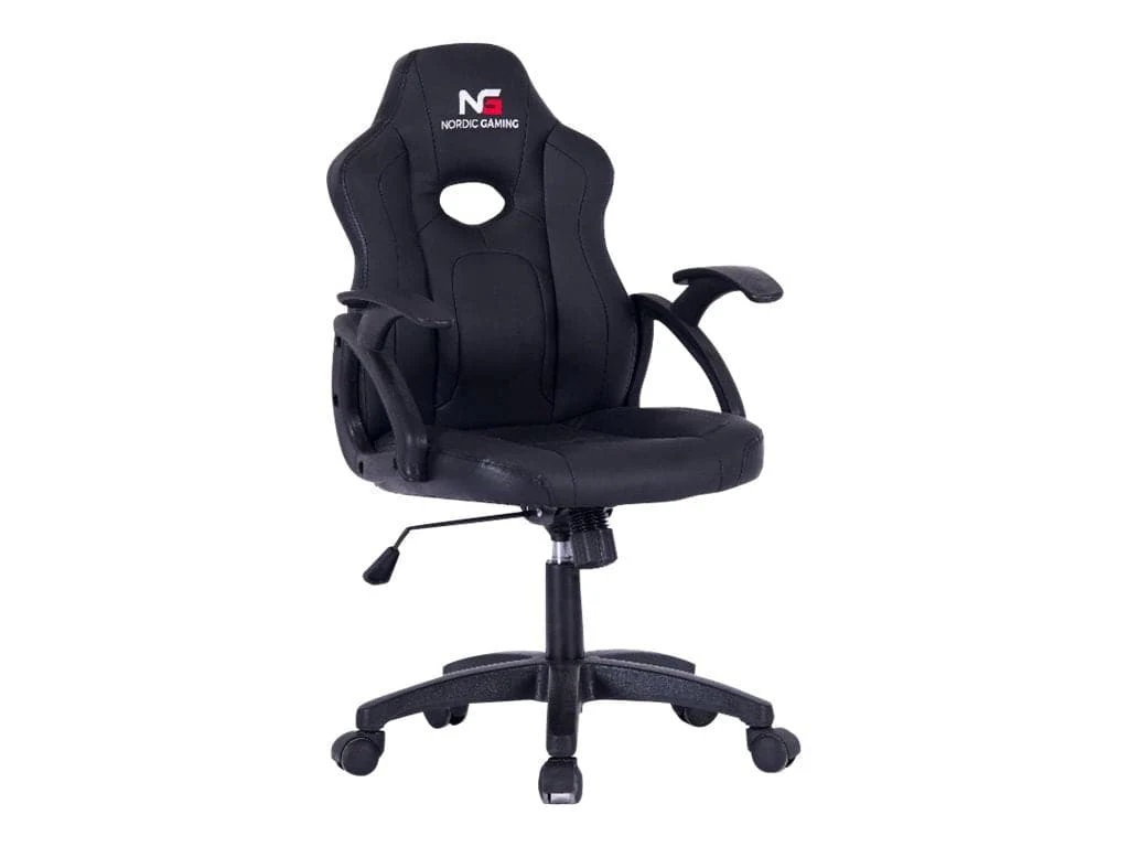 Nordic Gaming Little Warrior Kinder-Gaming-Stuhl Schwarz