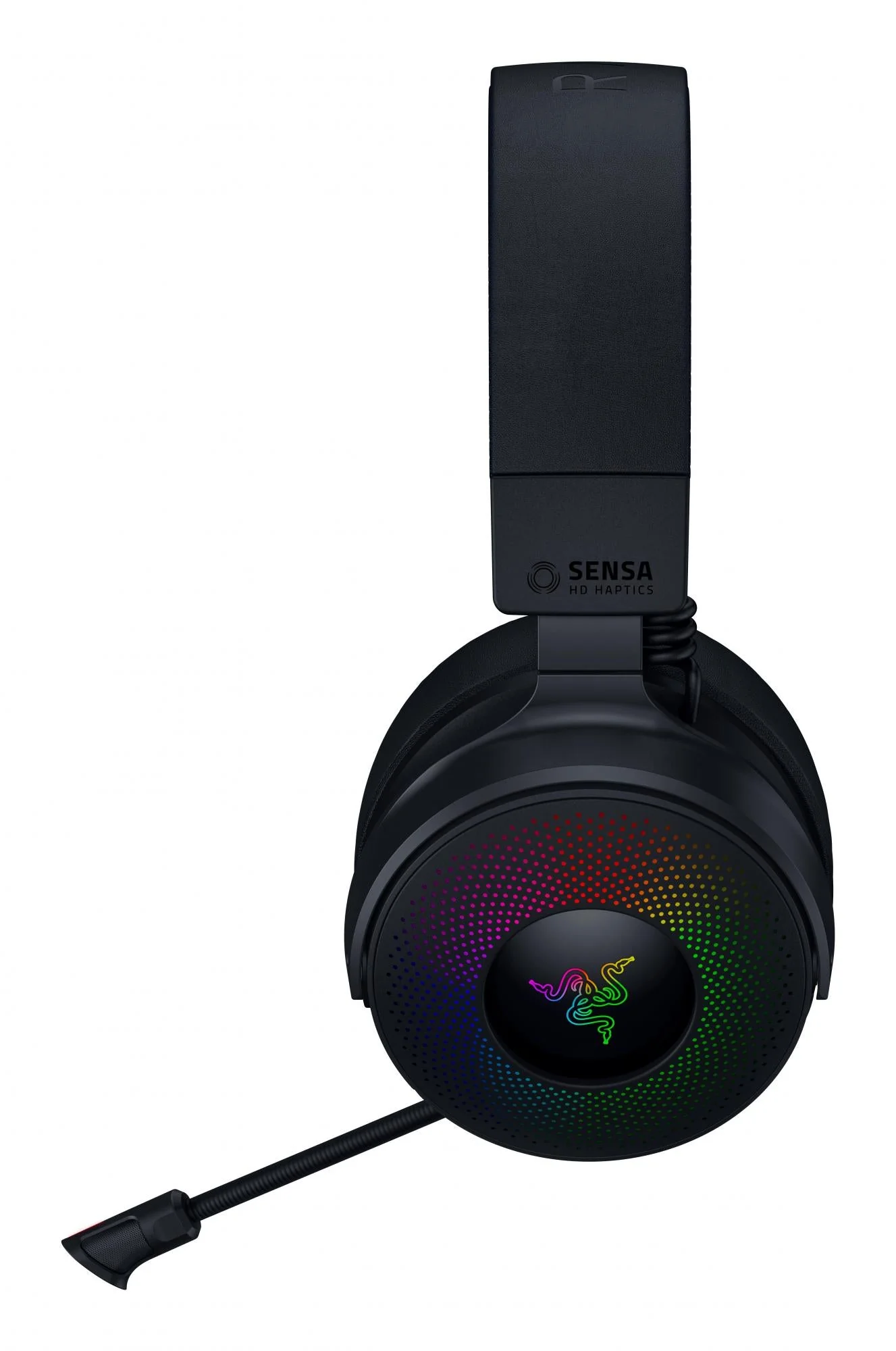Razer – Kraken V4 Pro Black – Trådløst RGB Gaming Headset (Wireless & Kabel)