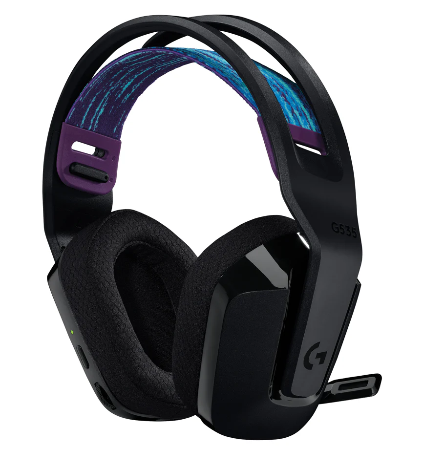 Logitech– G535 LIGHTSPEED Kabelloses Gaming-Headset– SCHWARZ
