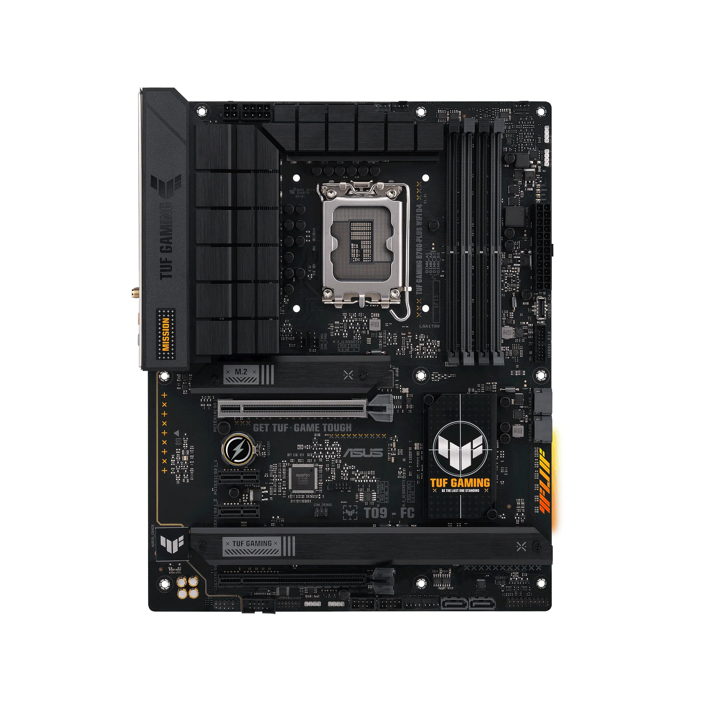 ASUS TUF GAMING B760-PLUS WIFI D4 (ATX. B760. LGA 1700. DDR4)