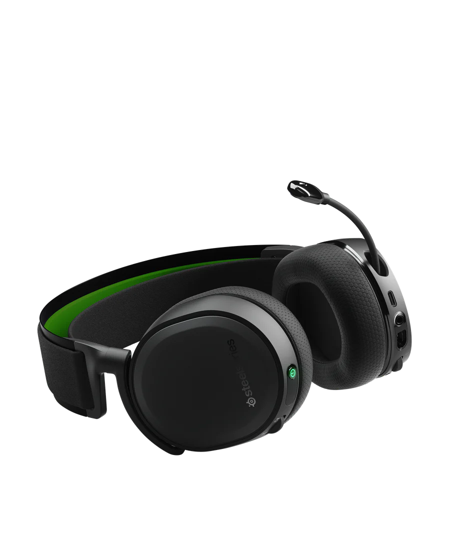 SteelSeries Arctis 7X+ Trådløs Headset Sort Grøn