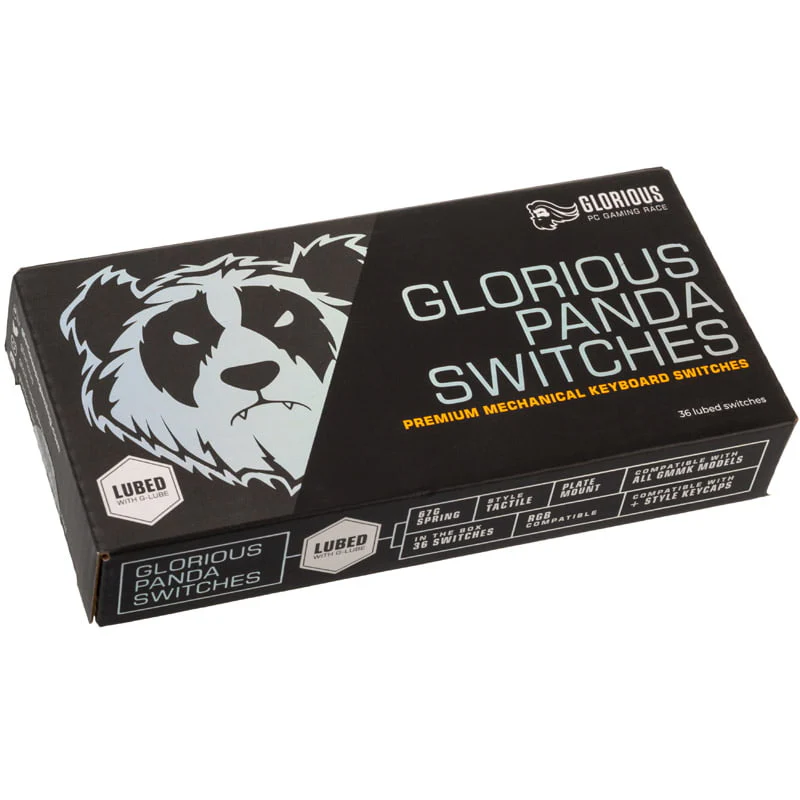 Glorious Panda Switches (36er-Pack) – geschmiert