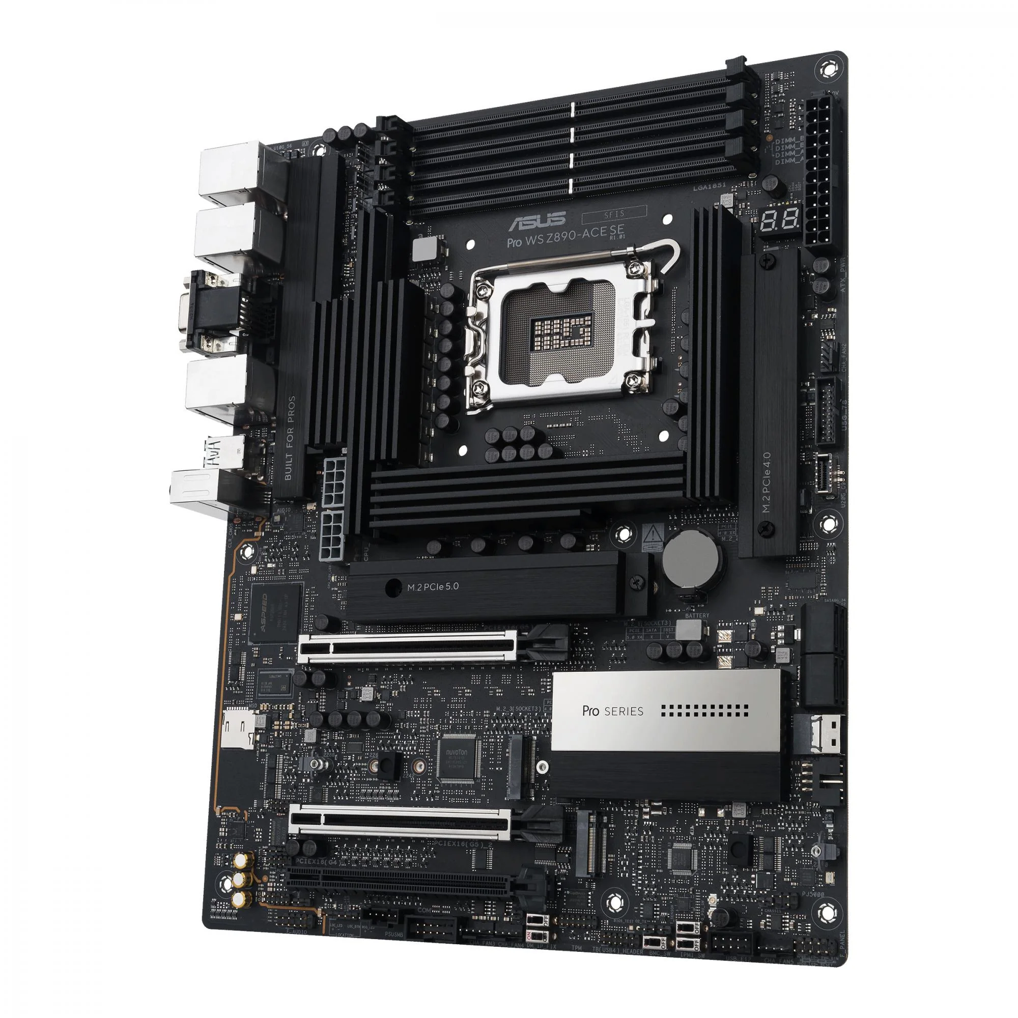 ASUS PRO WS Z890-ACE SE (ATX. Z890. LGA 1851. DDR5)