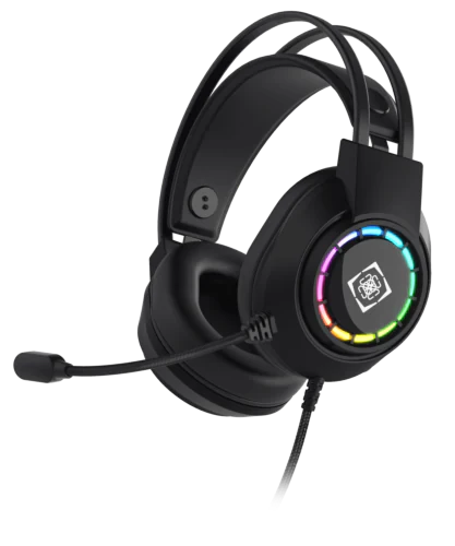 Deltaco - DH220 USB Stereo Gaming Headset - RGB - Sort