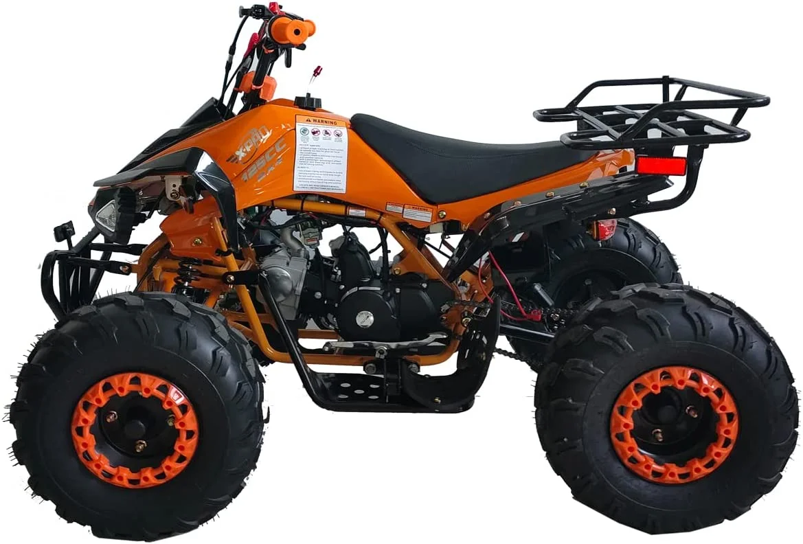 X-Pro Brand New 125cc Gas ATV, Automatic Transmission w/Reverse Remote Control Big 19