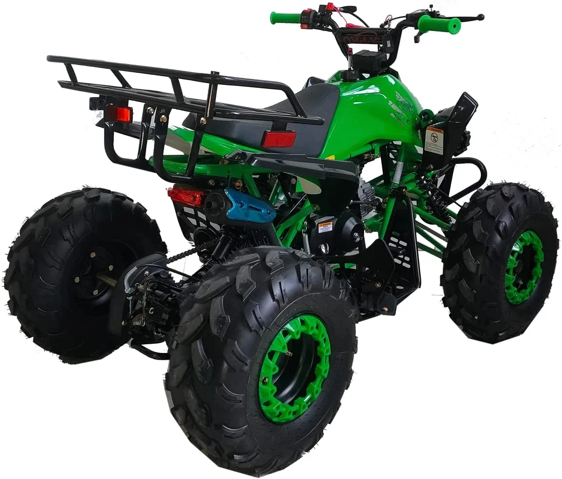 X-Pro Brand New 125cc Gas ATV, Automatic Transmission w/Reverse Remote Control Big 19