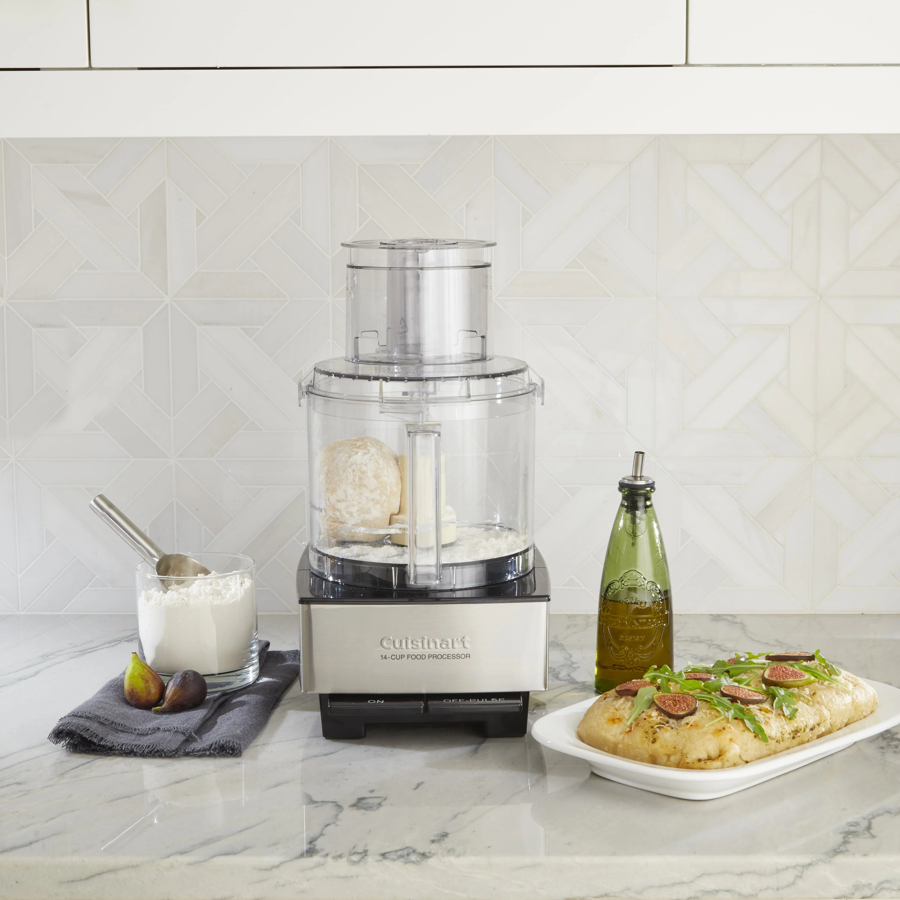 Cuisinart 14BCNYCB 14-Cup Food Processor, Navy