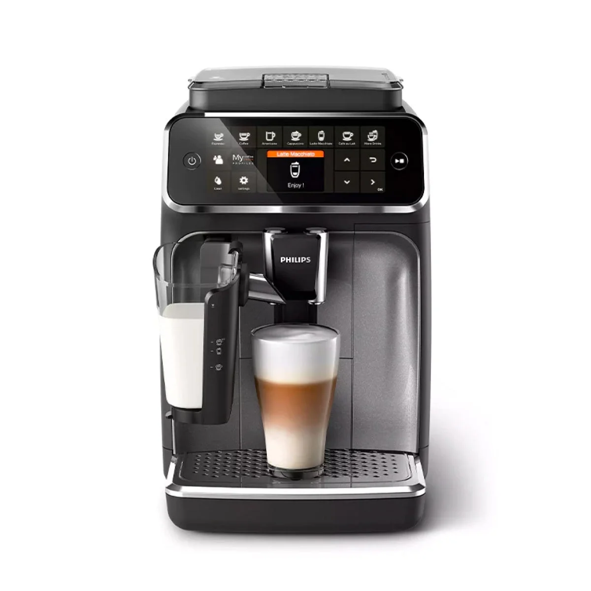Philips 4300 LatteGo Fully Automatic Espresso Machine | Black | EP4347/94 |
