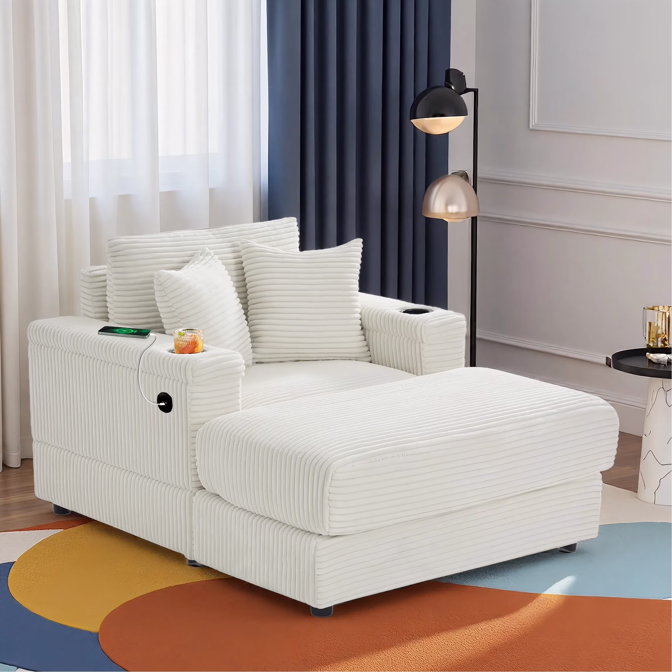 Wiilayok Oversized Lounge Chair Indoor,54