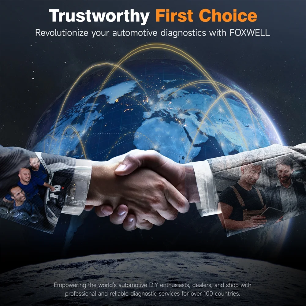 FOXWELL NT510 ELITE OBD2 Scanner For BMW Bidirectional Full Systems Car Diagnostic Scan Tool Active Test SRS EPB SAS Code Reader