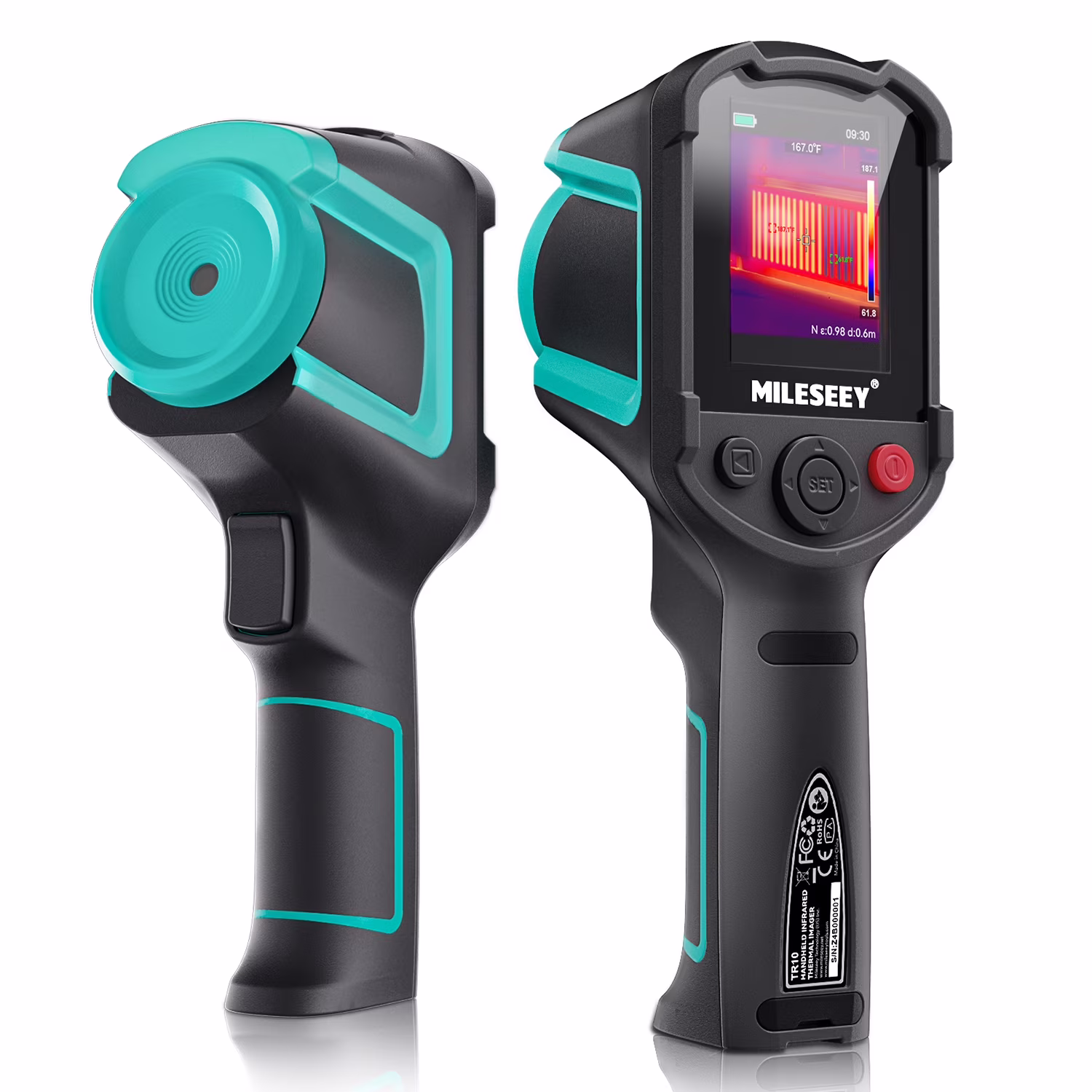 MILESEEY TR10 Thermal Imaging Camera, Super Resolution, 25 Hz Refresh, -4��F to 1022��F