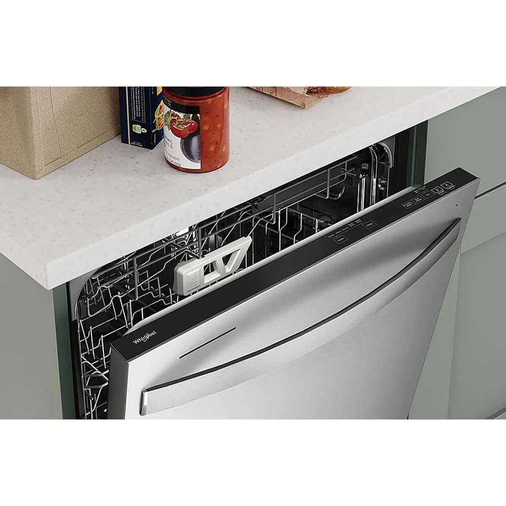 Whirlpool WDT970SAKZ 47 dBA Stainless Steel Top Control Built-In Dishwasher