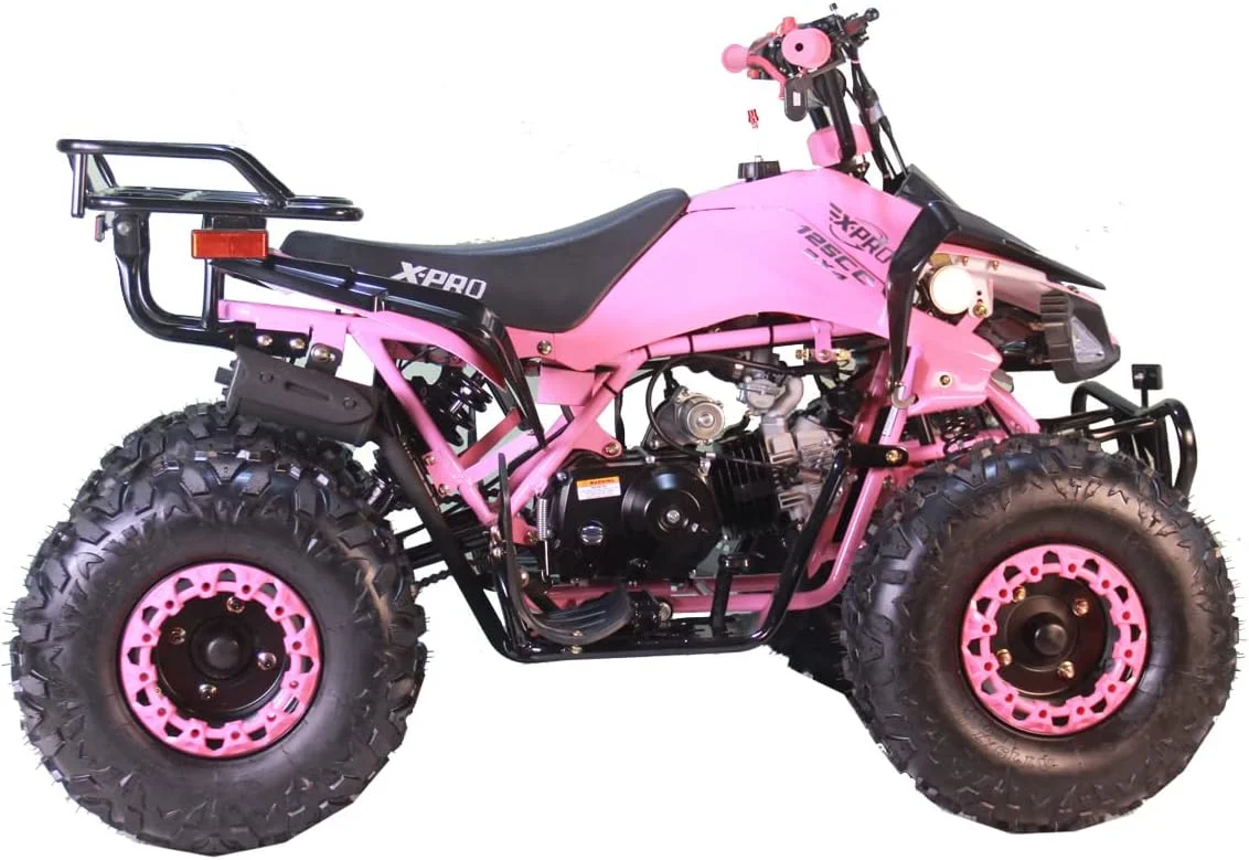 X-Pro Brand New 125cc Gas ATV, Automatic Transmission w/Reverse Remote Control Big 19